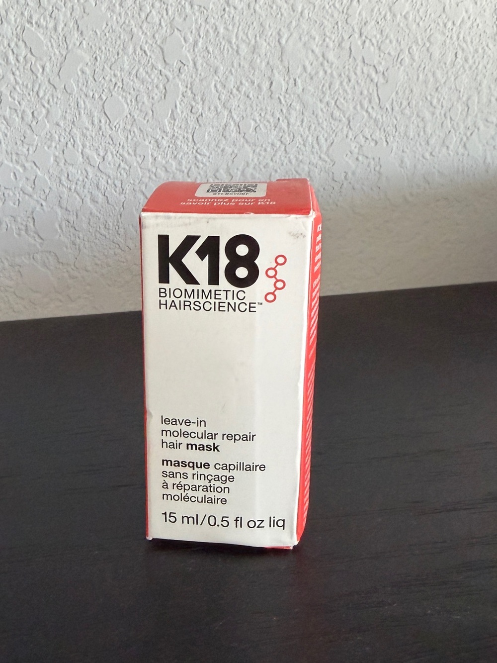 K18 Biomimetic Hairscience Leave-In Molecular Repair Hair Mask β 15 ml
